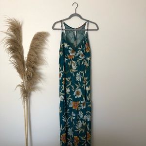 NWT Lovestitch floral empire maxi dress, size M